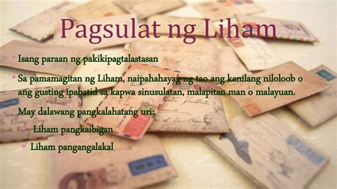 limang bahagi ng liham|pagsulat ng liham.